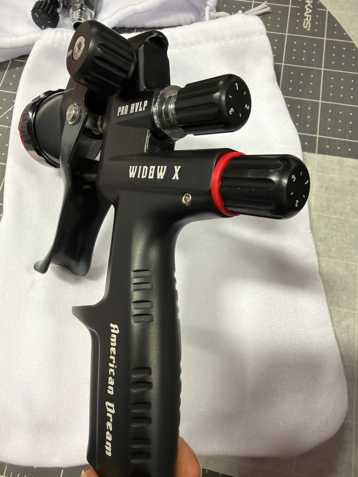 WIDOW X 1.3 HVLP , ALL NEW higher end PAINT SPRAYER for BASECOAT