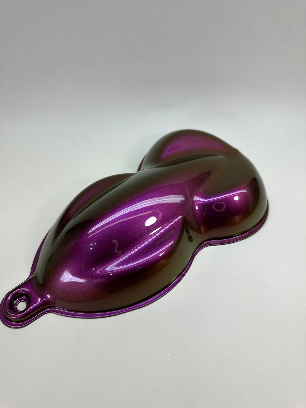 OUTRAGEOUS PURPLE TO GOLD FLIP FLOP PEARL basecoat 1:1 mix