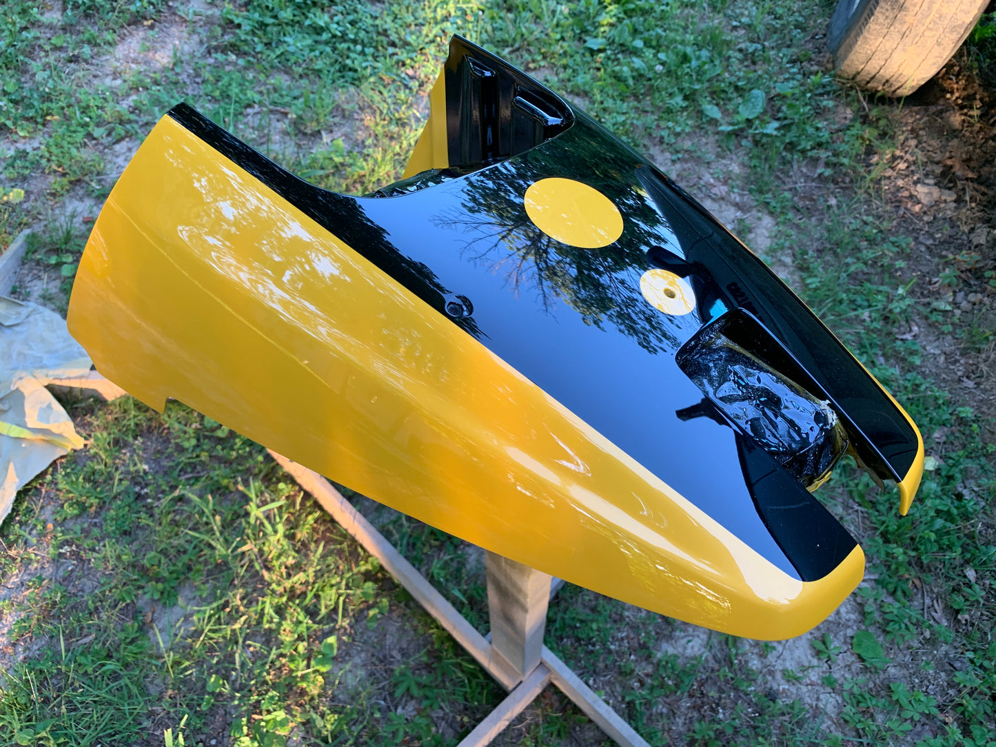 Outrageous Custom Paint SPEED YELLOW, bright yellow basecoat