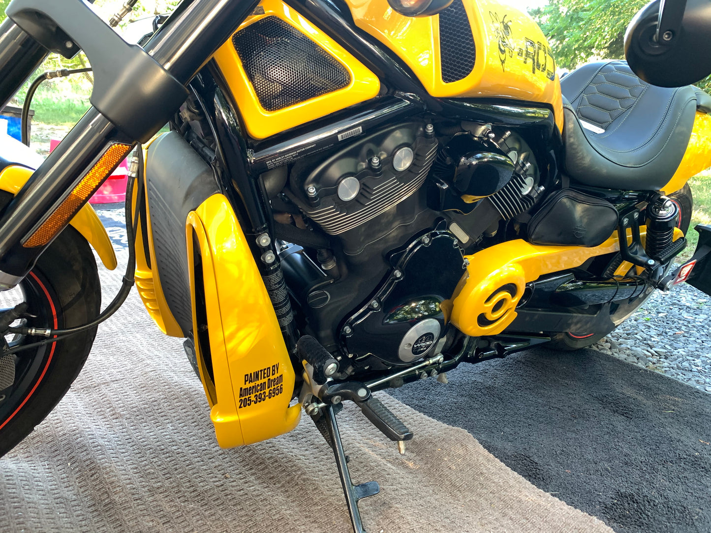 Outrageous Custom Paint SPEED YELLOW, bright yellow basecoat