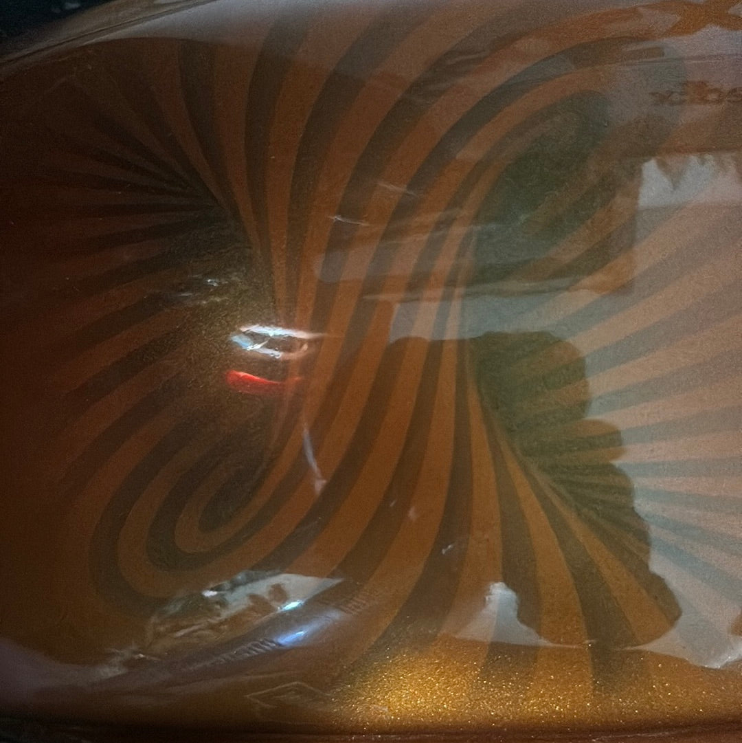 4X Set 5-6" AIRBRUSH STENCILS Round 3D EFFECT DESIGNS , Stick on ONLY