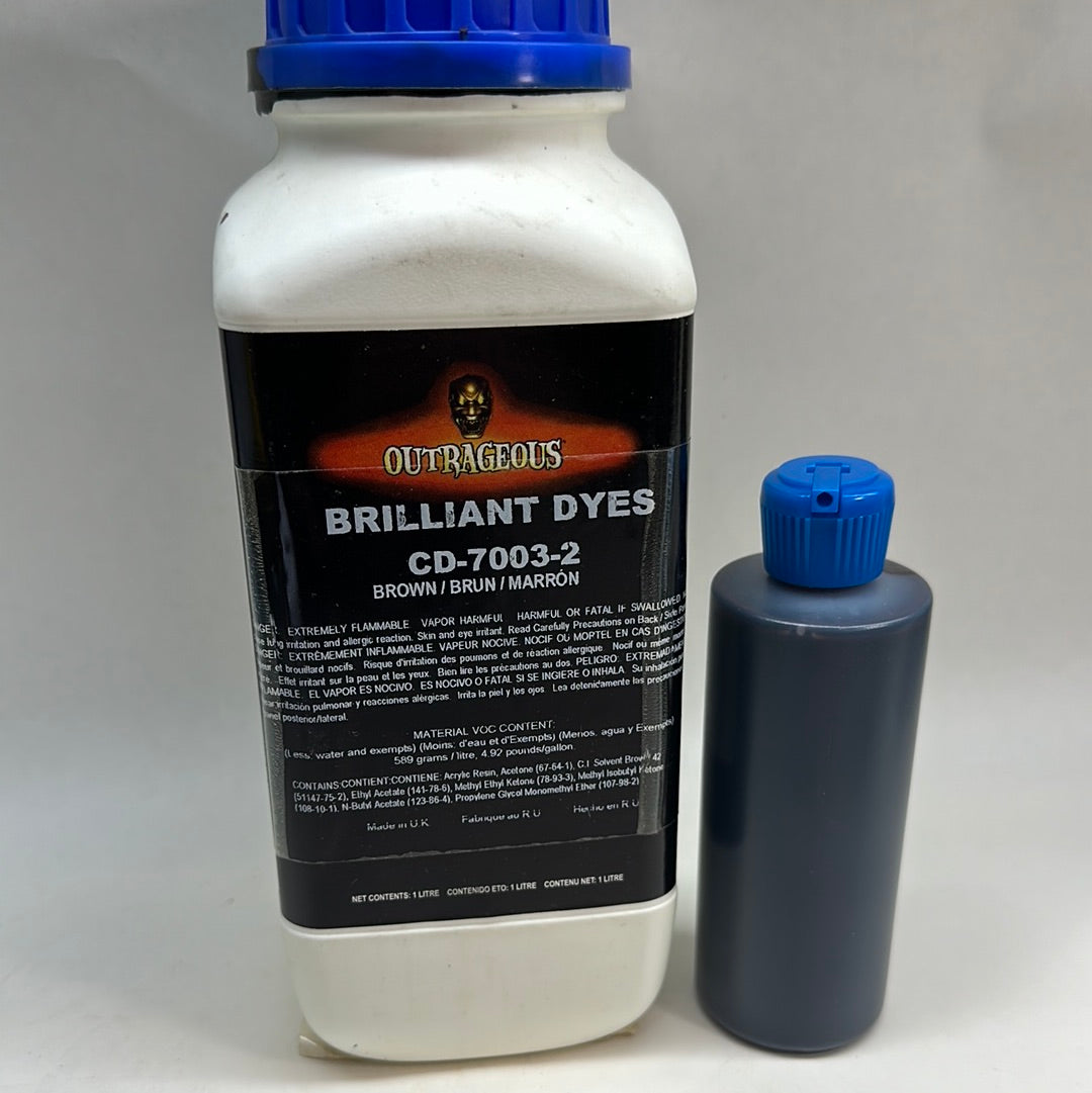 OUTRAGEOUS ROOT BEER BROWN CANDY CONCENTRATE 4 oz & LITER 8:1 Mix