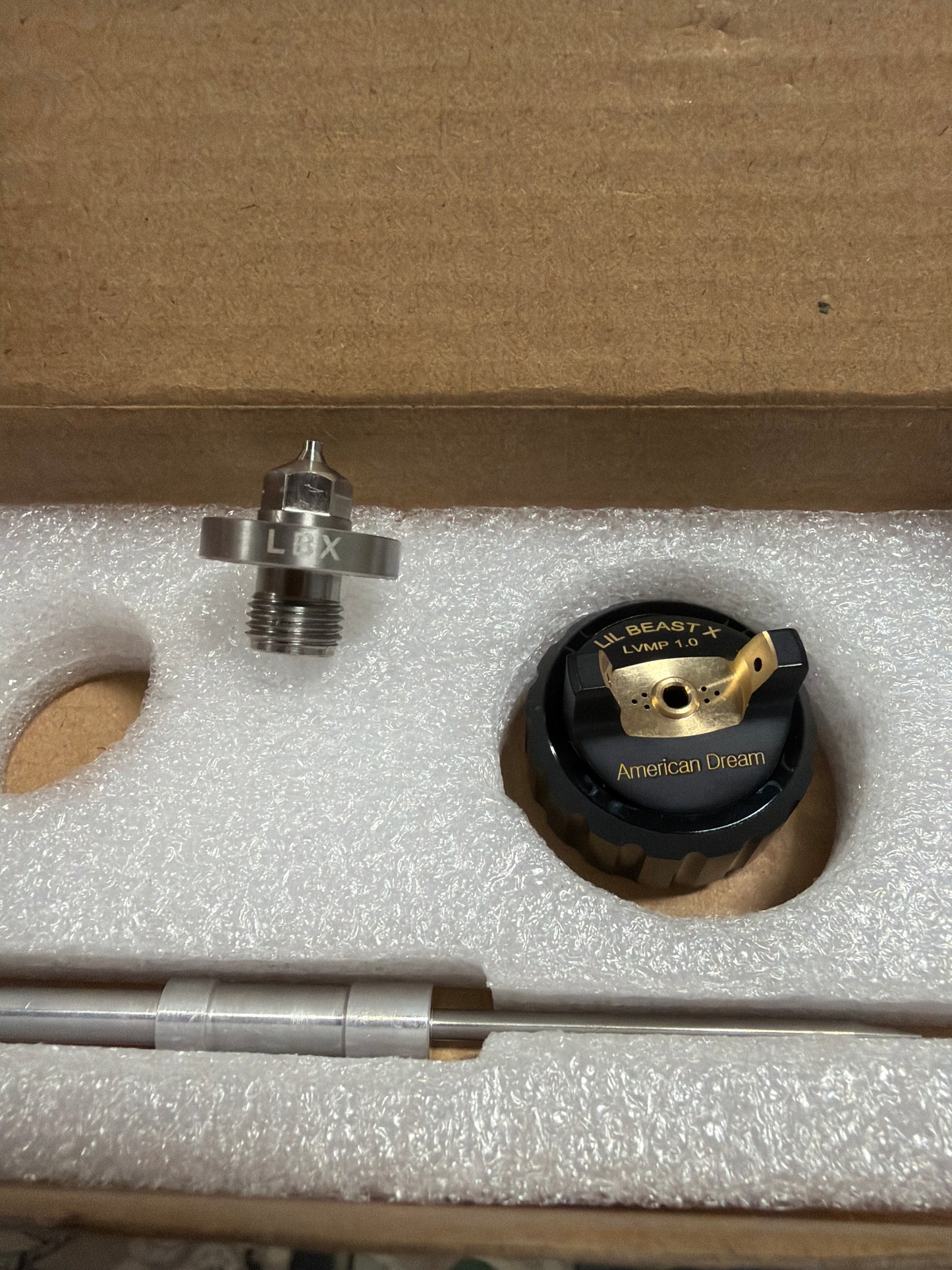 LIL BEAST X 0.8 mini Needle / Nozzle / Cap KIT 0.5 0.8 1.0 OR 1.2 mm