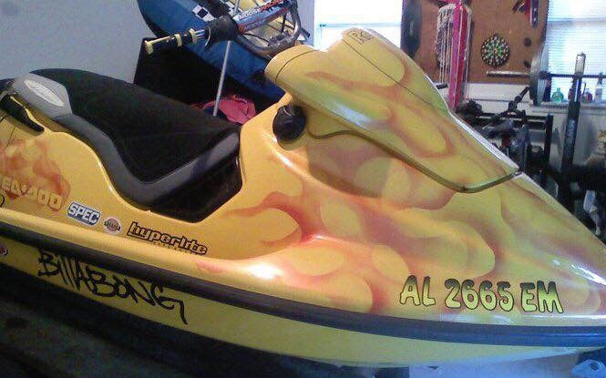 Outrageous Custom Paint SPEED YELLOW, bright yellow basecoat