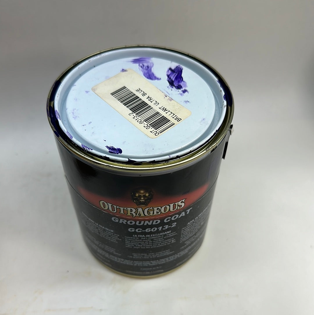 Outrageous Custom Paint BRILLIANT ULTRA BLUE 1:1 basecoat / PURPLE VIOLET