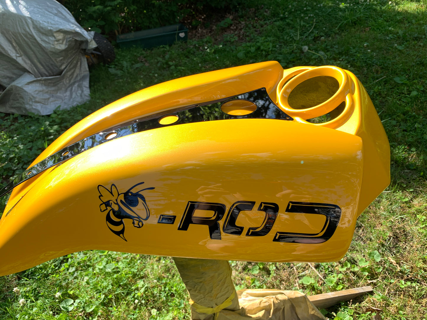 Outrageous Custom Paint SPEED YELLOW, bright yellow basecoat