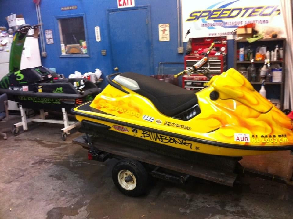 Outrageous Custom Paint SPEED YELLOW, bright yellow basecoat