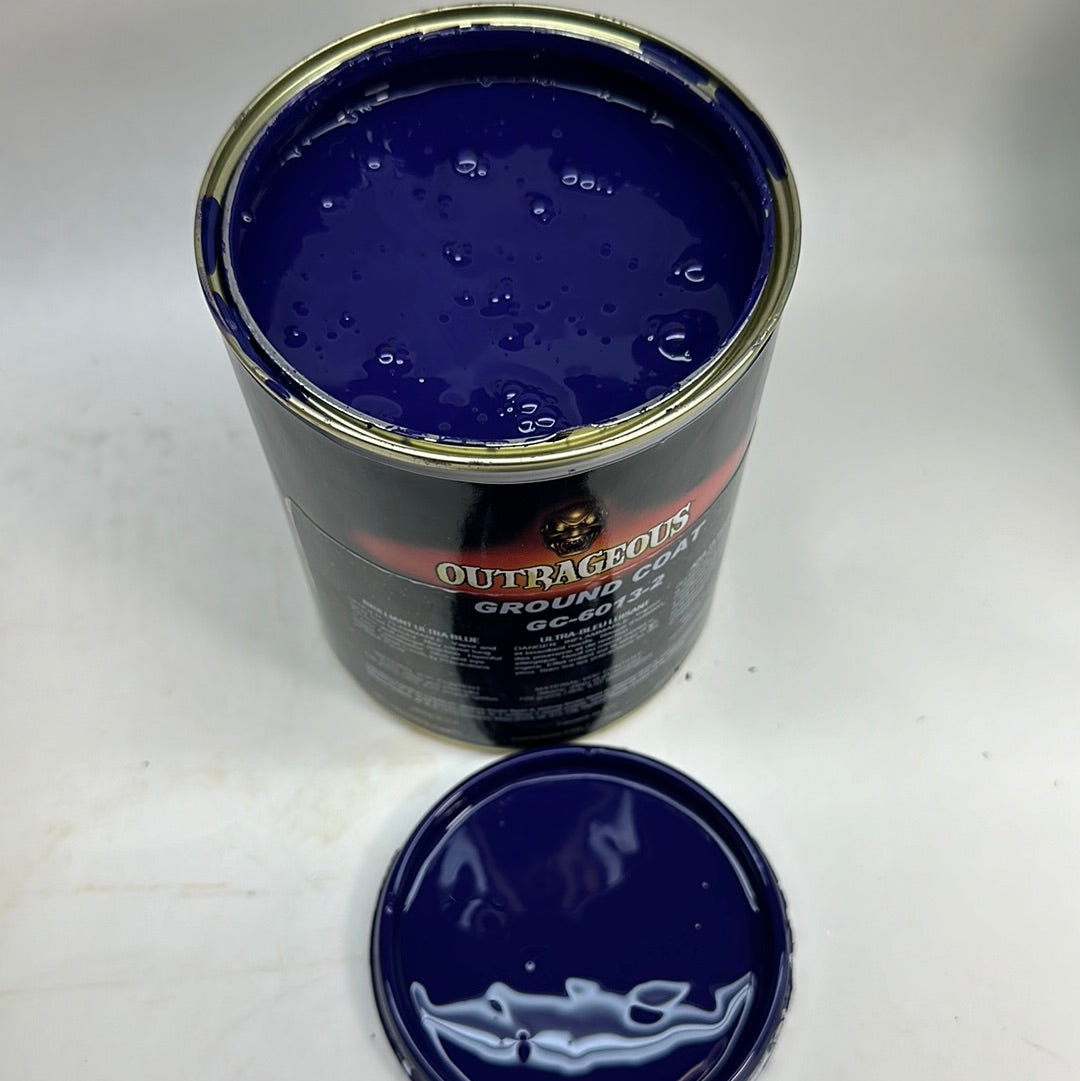 Outrageous Custom Paint BRILLIANT ULTRA BLUE 1:1 basecoat / PURPLE VIOLET