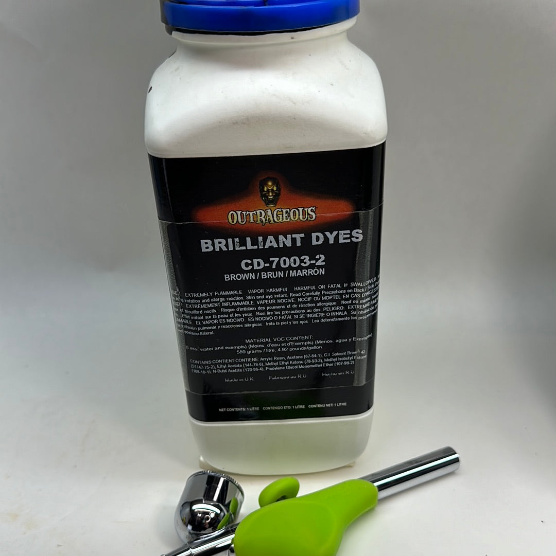 OUTRAGEOUS ROOT BEER BROWN CANDY CONCENTRATE 4 oz & LITER 8:1 Mix