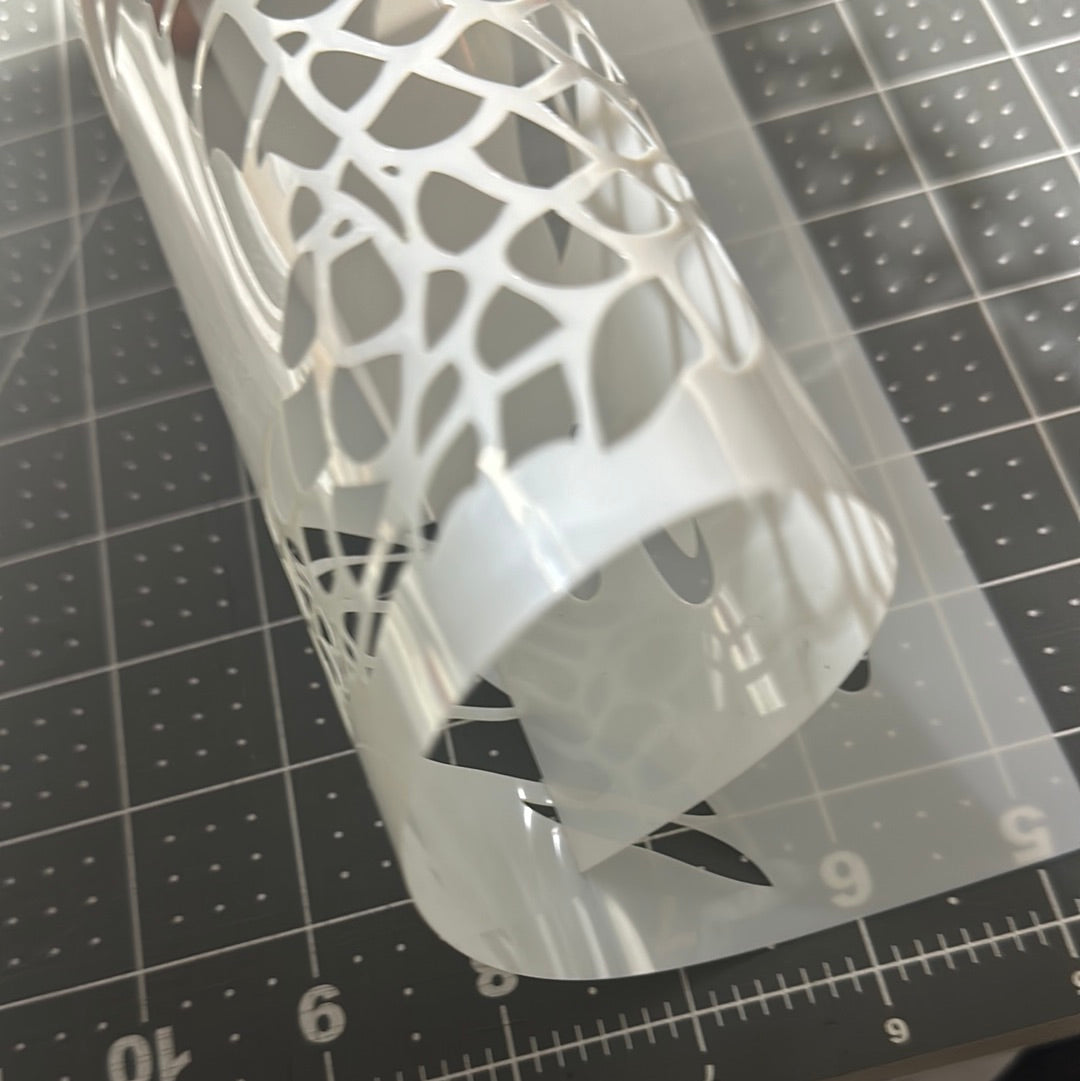 AIRBRUSH STENCIL full 11x8” sheet KOI FISH LARGE , Reuseable ONLY