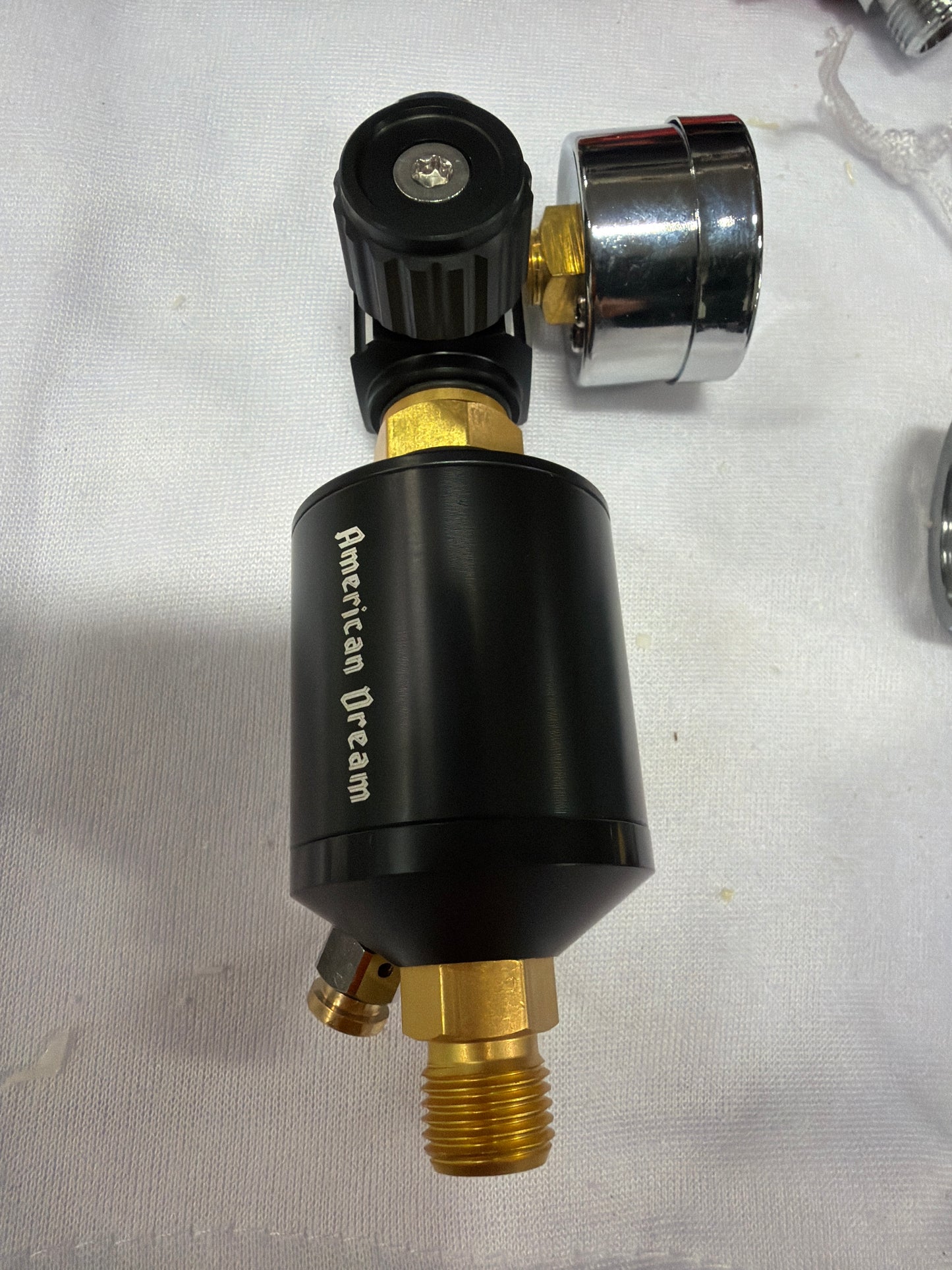 WATER TRAP AIR FILTER & REGULATOR 2 in 1, Aluminum, GLASS FACE