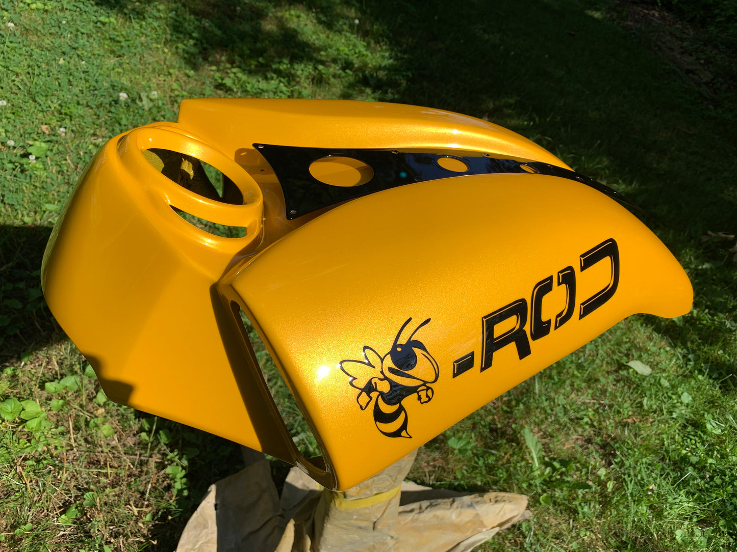 Outrageous Custom Paint SPEED YELLOW, bright yellow basecoat