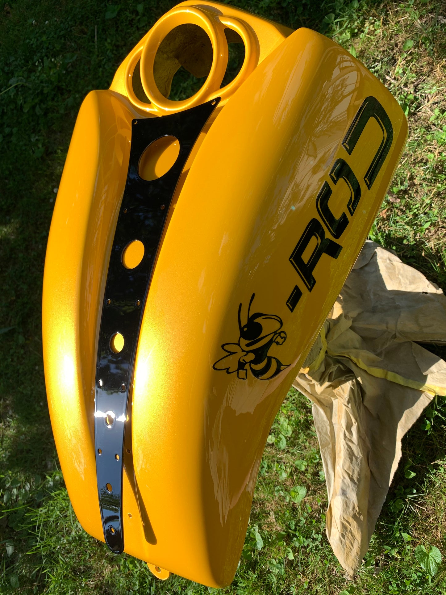 Outrageous Custom Paint SPEED YELLOW, bright yellow basecoat