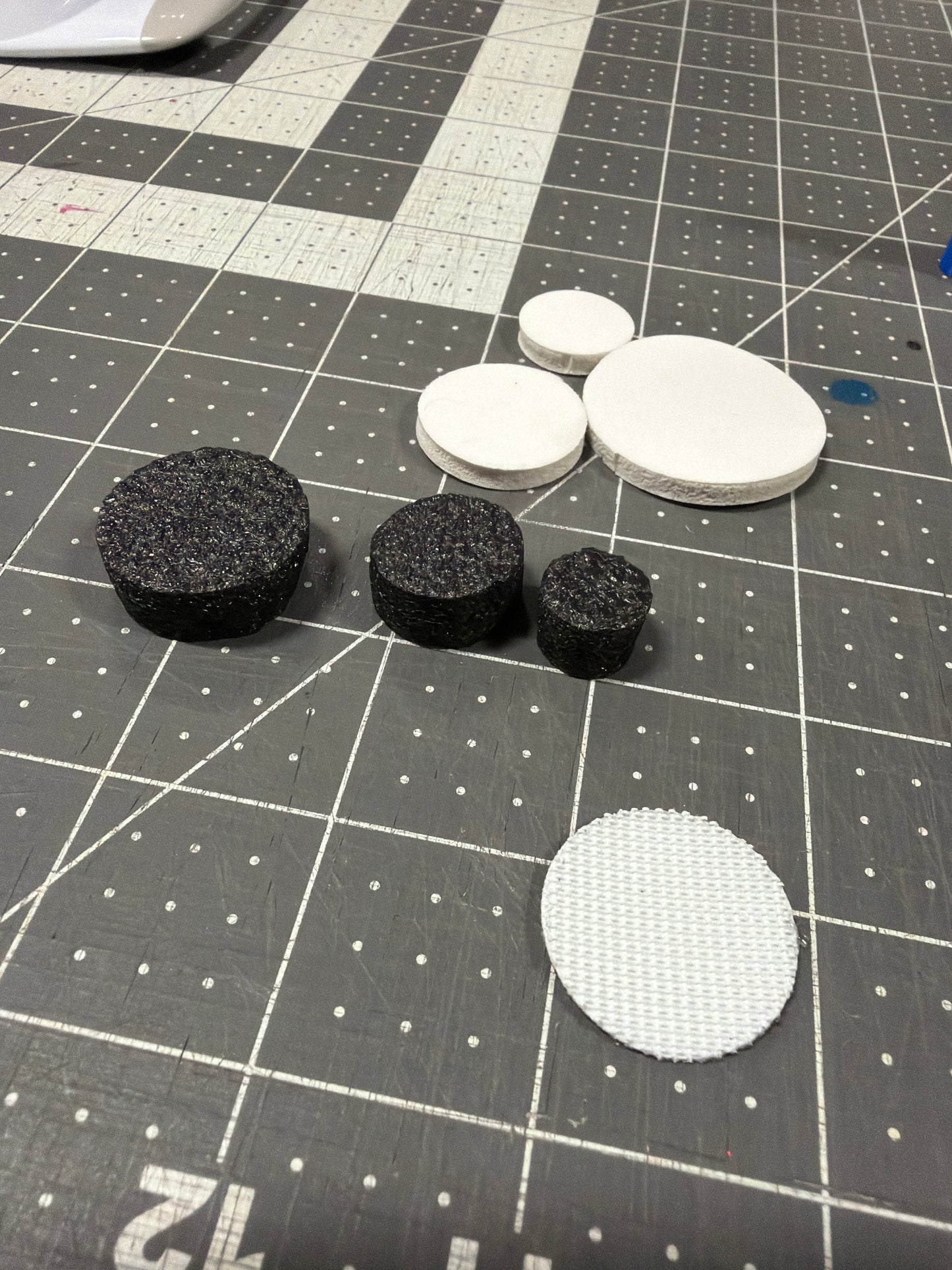Gold / Silver Leaf Replacement Spinner PADS ONLY, 2 per size (3 and 5k grit)