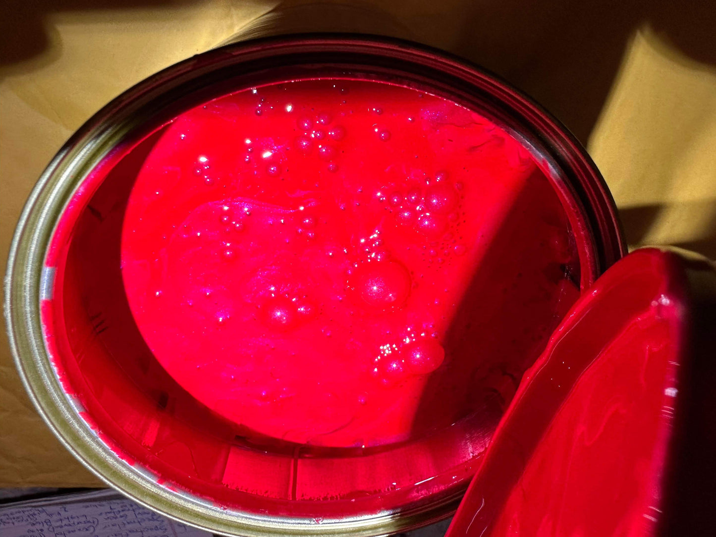 Outrageous MONZA RED PEARL basecoat 1:1 mix