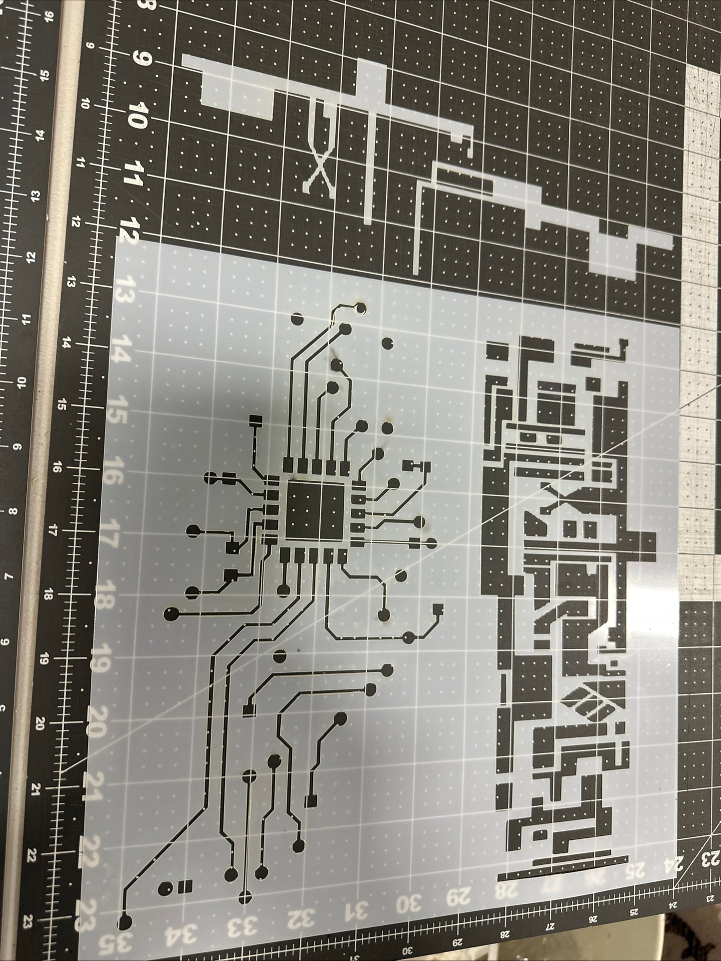 Computer Electronic Circuits 3 12” AIRBRUSH Paint STENCIL Reusable