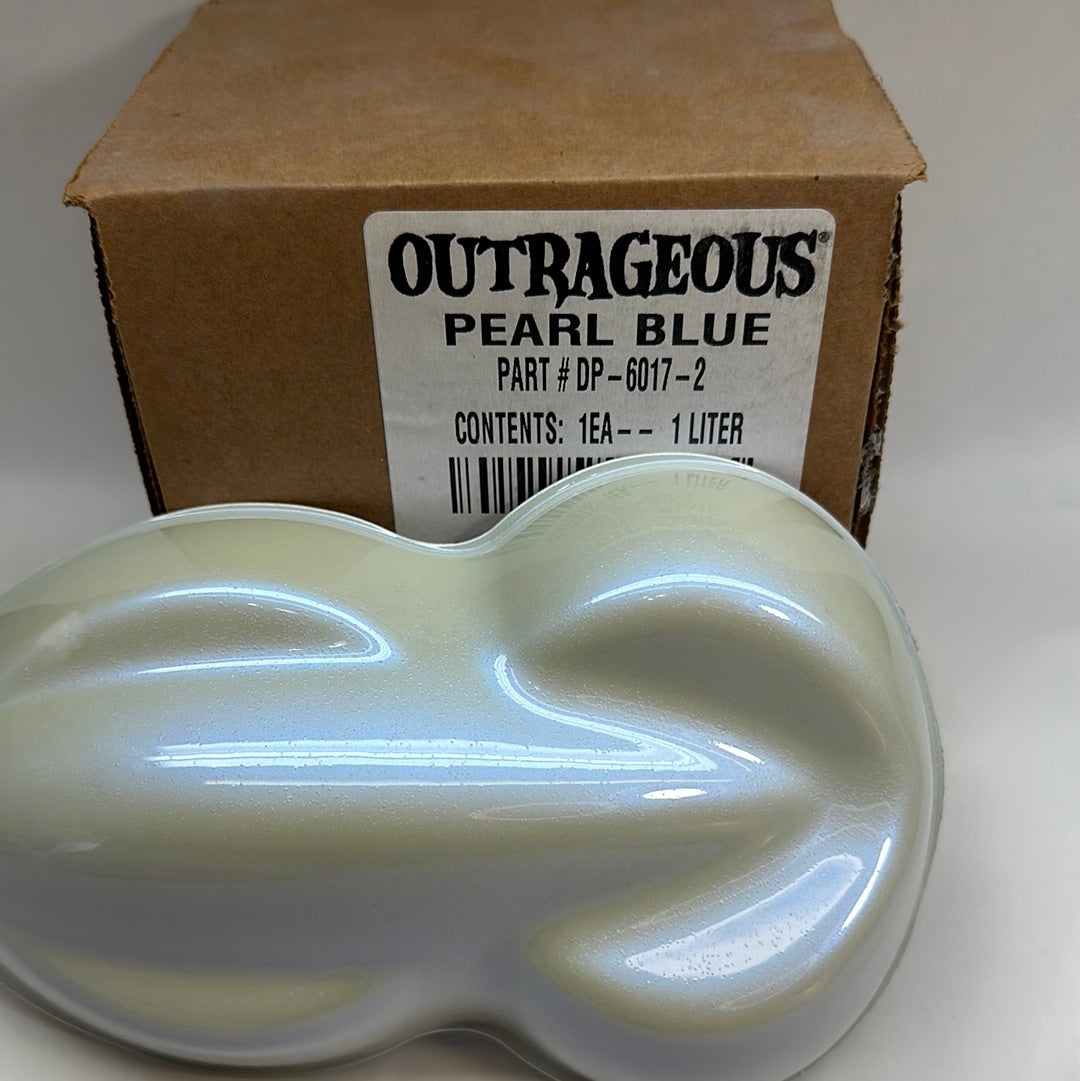 Outrageous PEARL BLUE GHOST PEARL, light blue Tri-coat three stage basecoat 1:1 mix