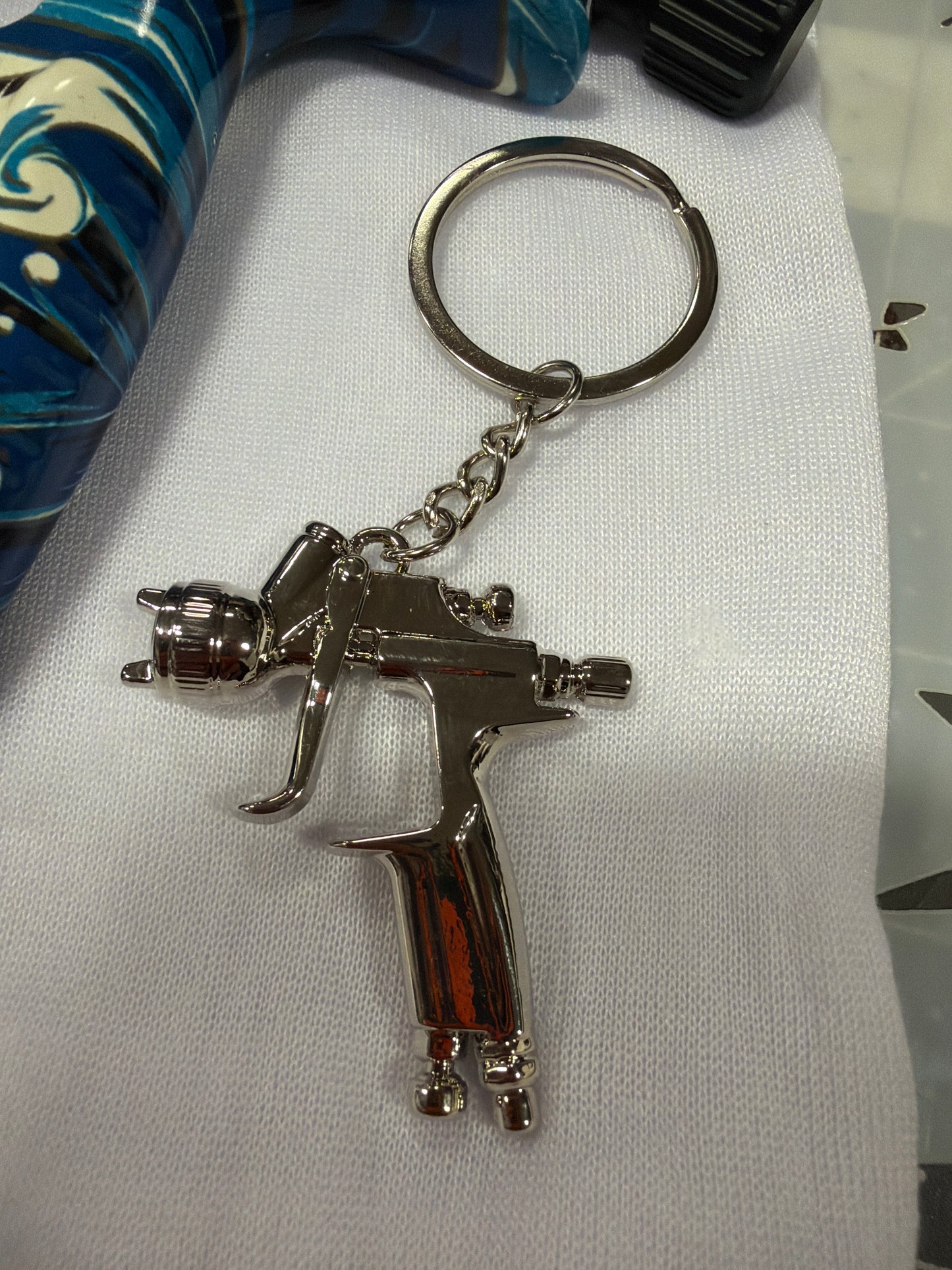 Paint Gun Keychain
