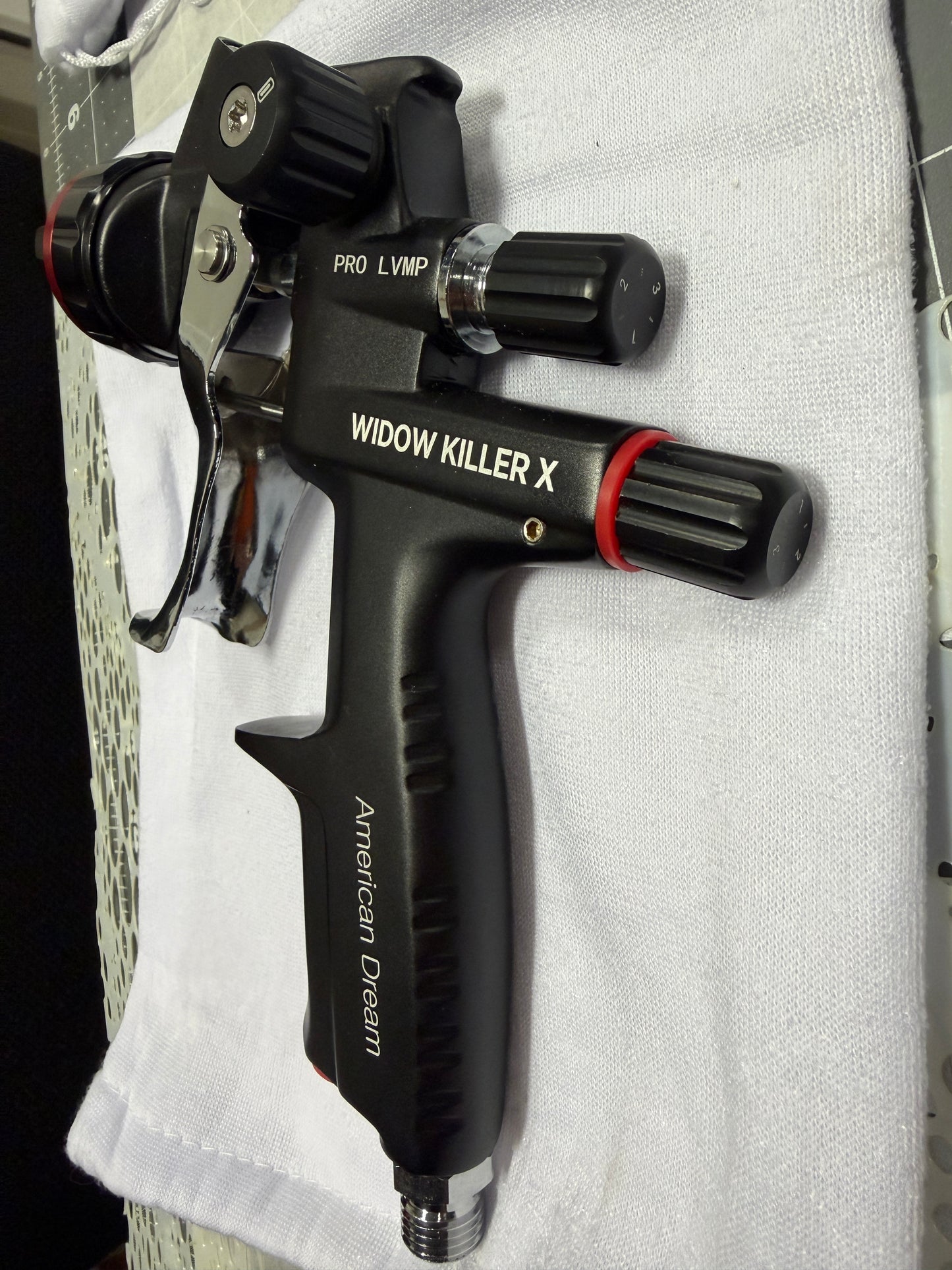 Presale for mid DEC25- WIDOW X NEW high end PAINT SPRAYER 1.3 LVMP for clearcoat ,