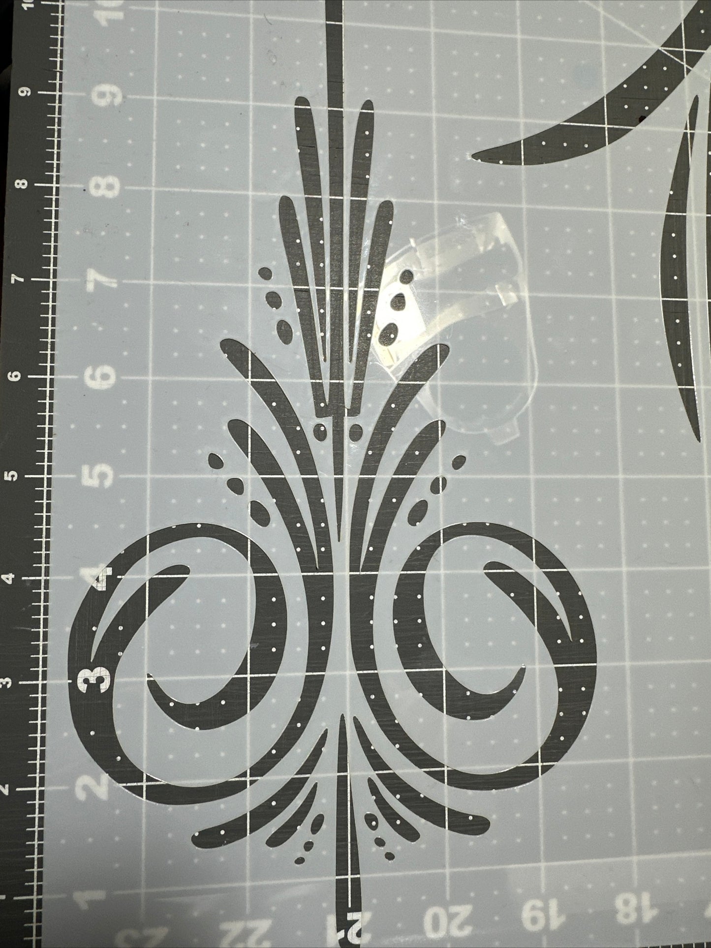 Pinstripes 2 designs 12x12” MYLAR Reuseable