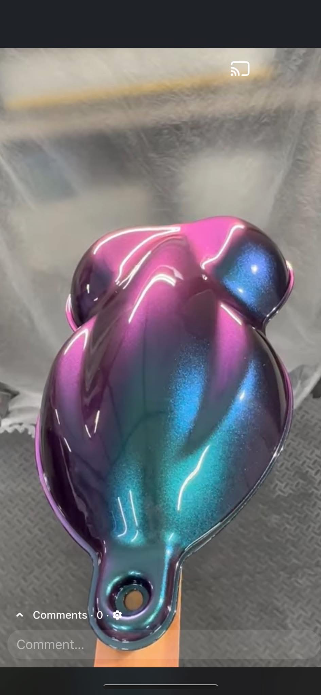 Chameleon Pearl 50 Grams Large Bag Lots of Colors, FLIP FLOP dry pearl