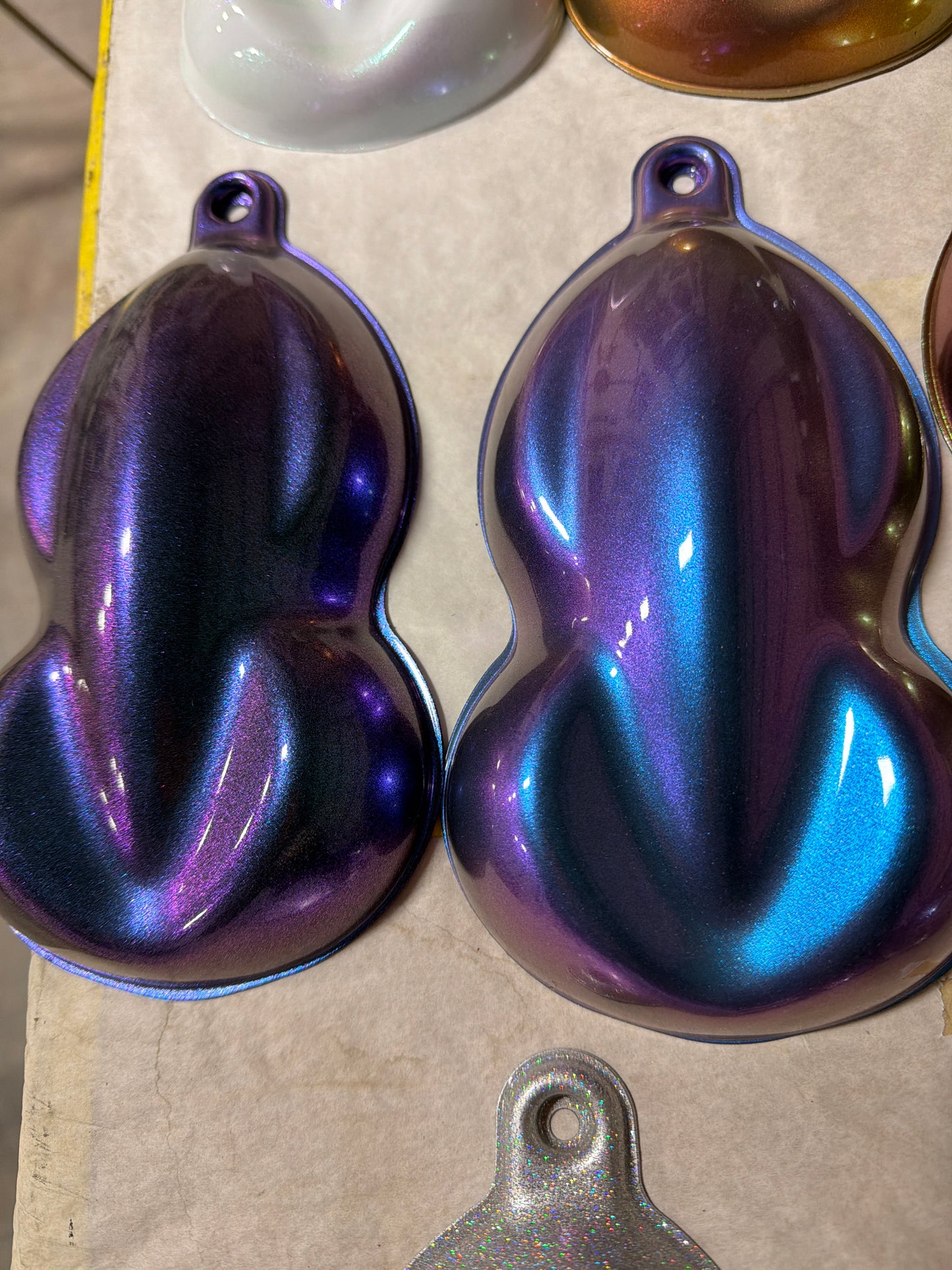 Chameleon Pearl 50 Grams Large Bag Lots of Colors, FLIP FLOP dry pearl