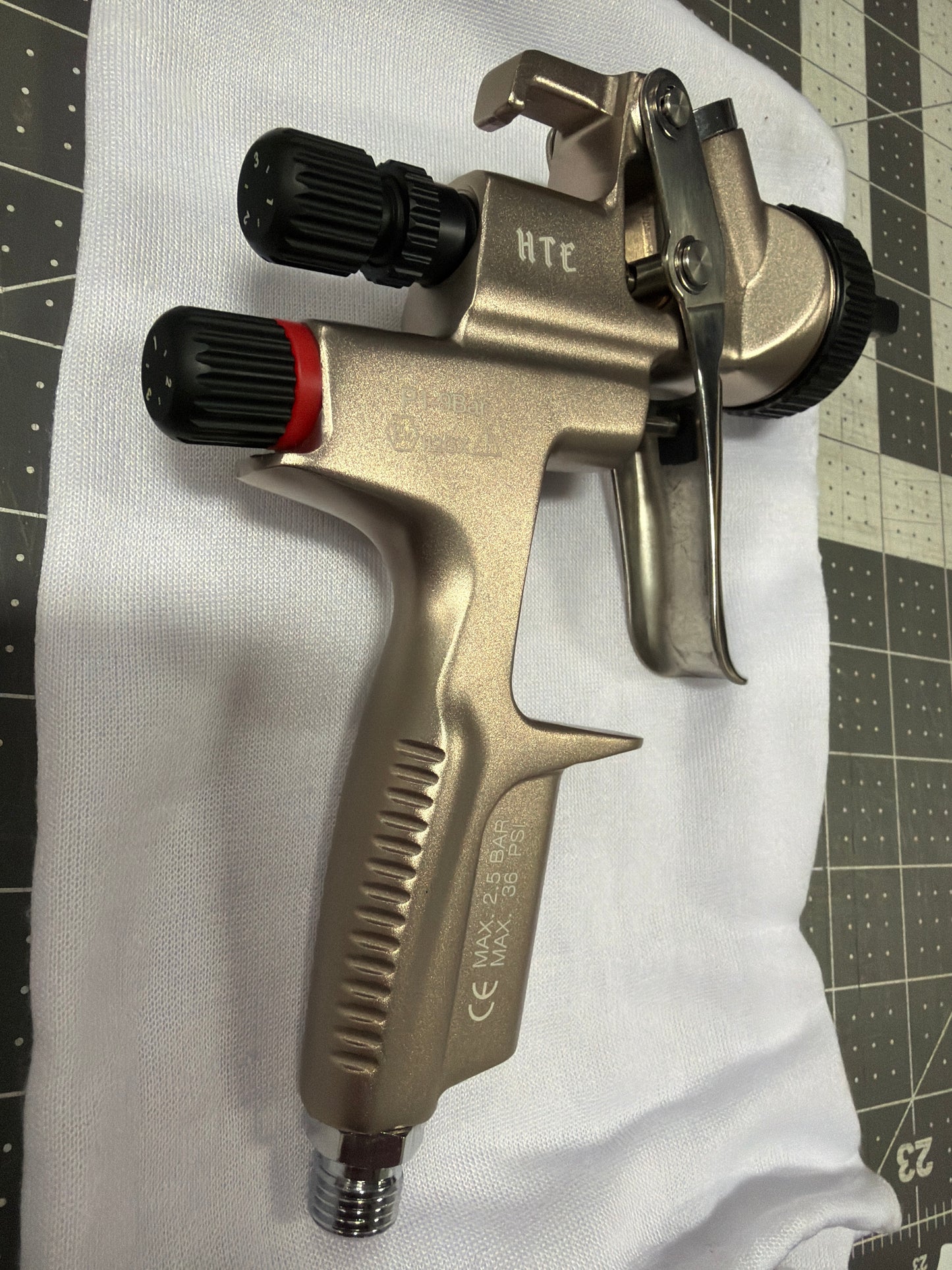 WIDOW KILLER PAINT SPRAYER 1.3 LVMP, RB REDUCED PRESSURE for CLEARCOAT, basecoat