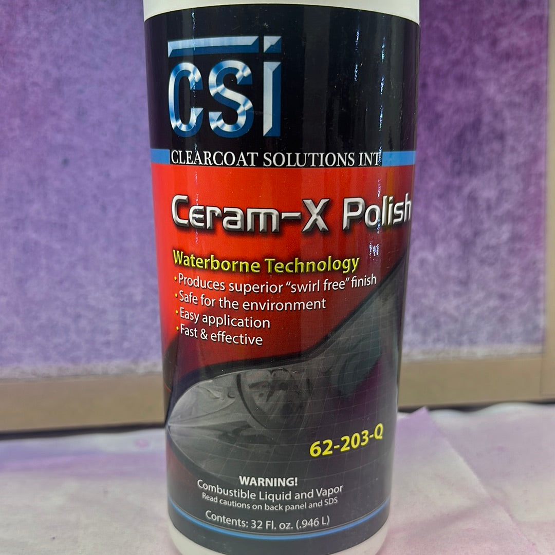 CSI CERAM X POLISH / COMPOUND QUART 32oz THE BEST EVER!