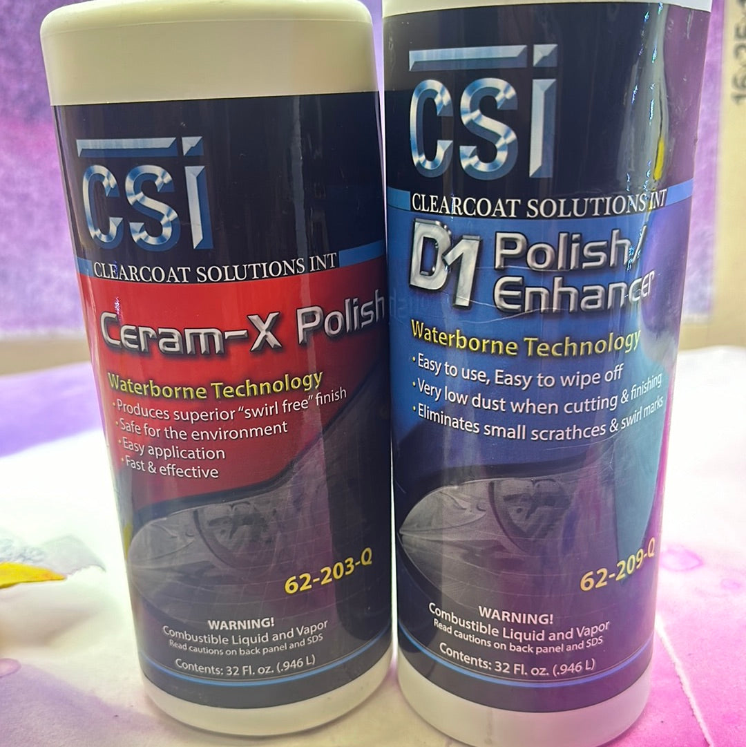 CSI CERAM X POLISH / COMPOUND QUART 32oz THE BEST EVER!