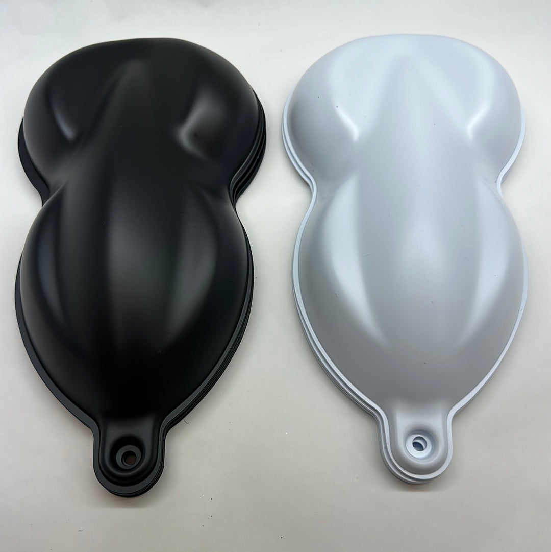 SPEED SHAPES 2pc ONE BLACK ONE WHITE , SPRAYOUT PANEL , TEST COLORS, D ...