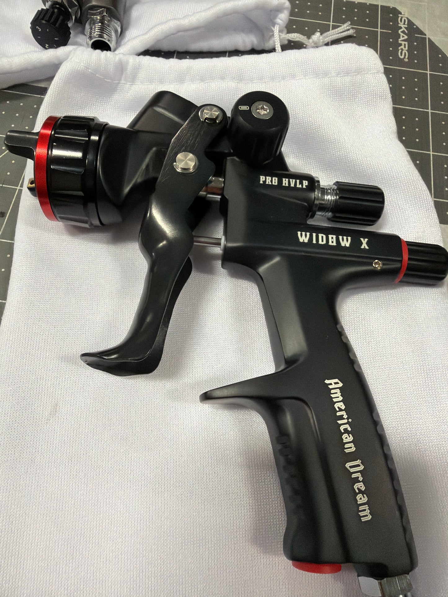 WIDOW X 1.3 HVLP , ALL NEW higher end PAINT SPRAYER for BASECOAT
