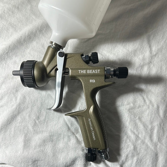 THE BEAST PAINT GUN SPRAYER 1.3mm LVMP / RB REDUCED PRESSURE for CLEARCOAT