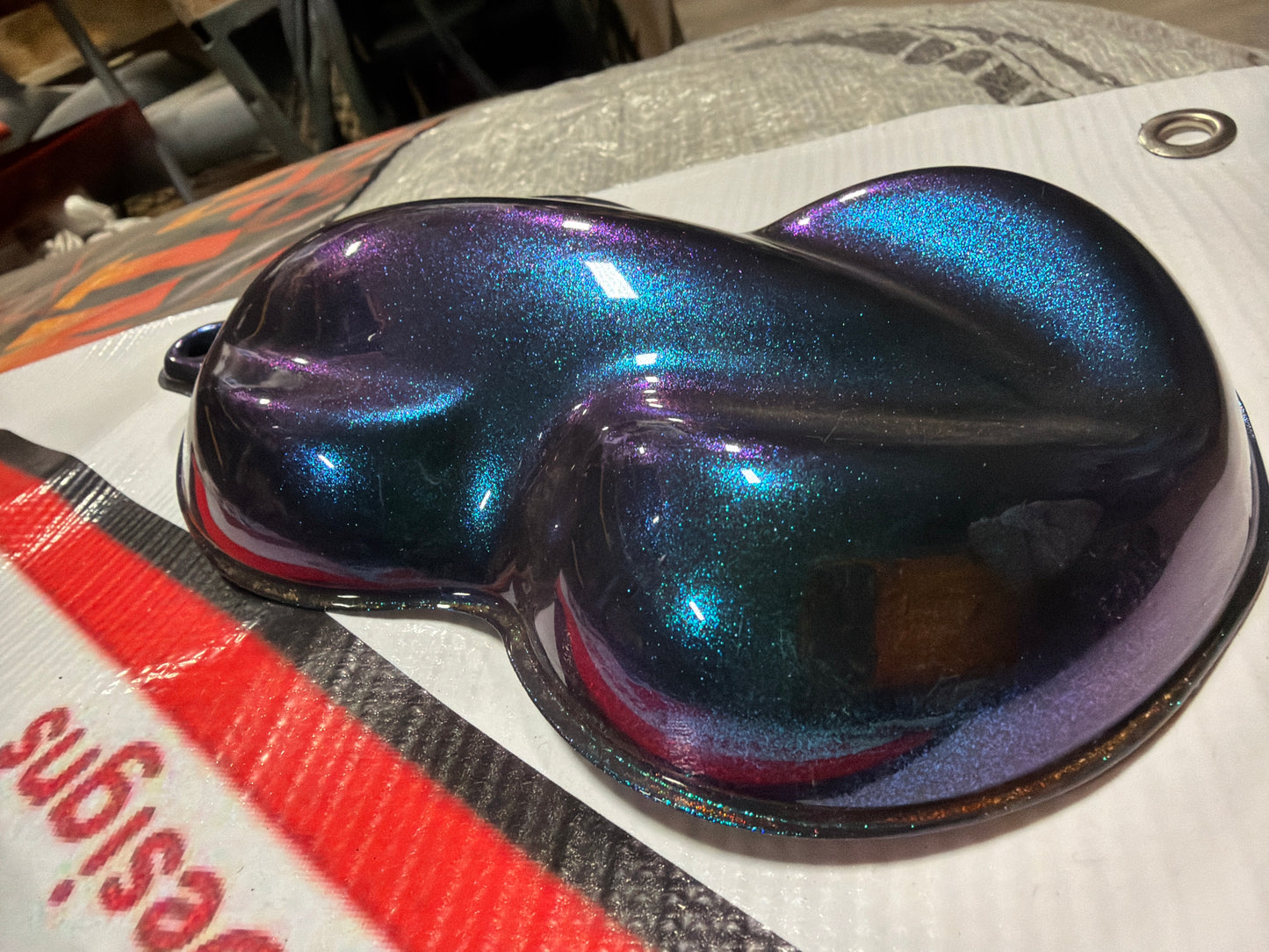 Chameleon Pearl 50 Grams Large Bag Lots of Colors, FLIP FLOP dry pearl