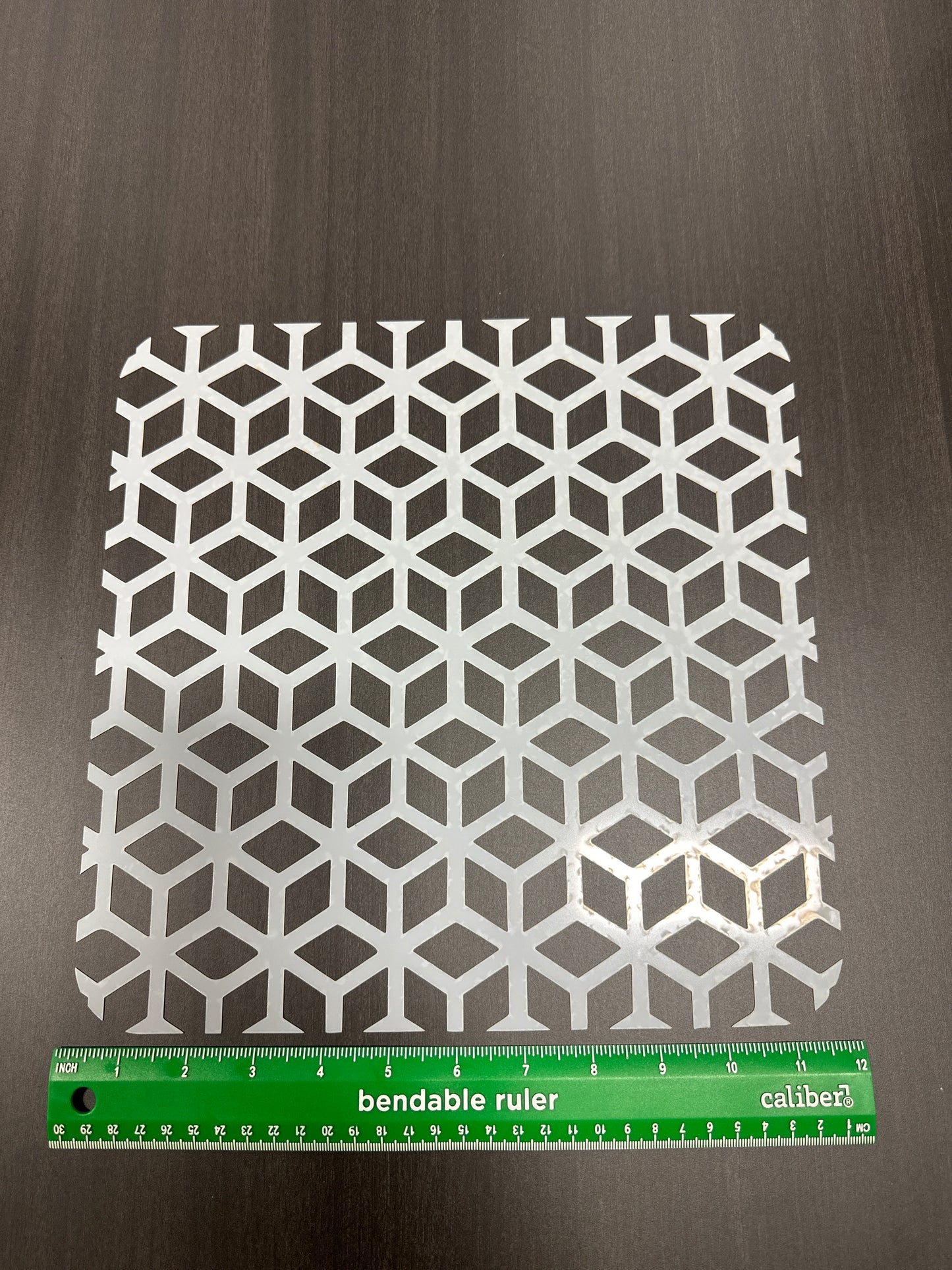 Blocks Squares 3D AIRBRUSH Paint STENCIL Mylar Reusable