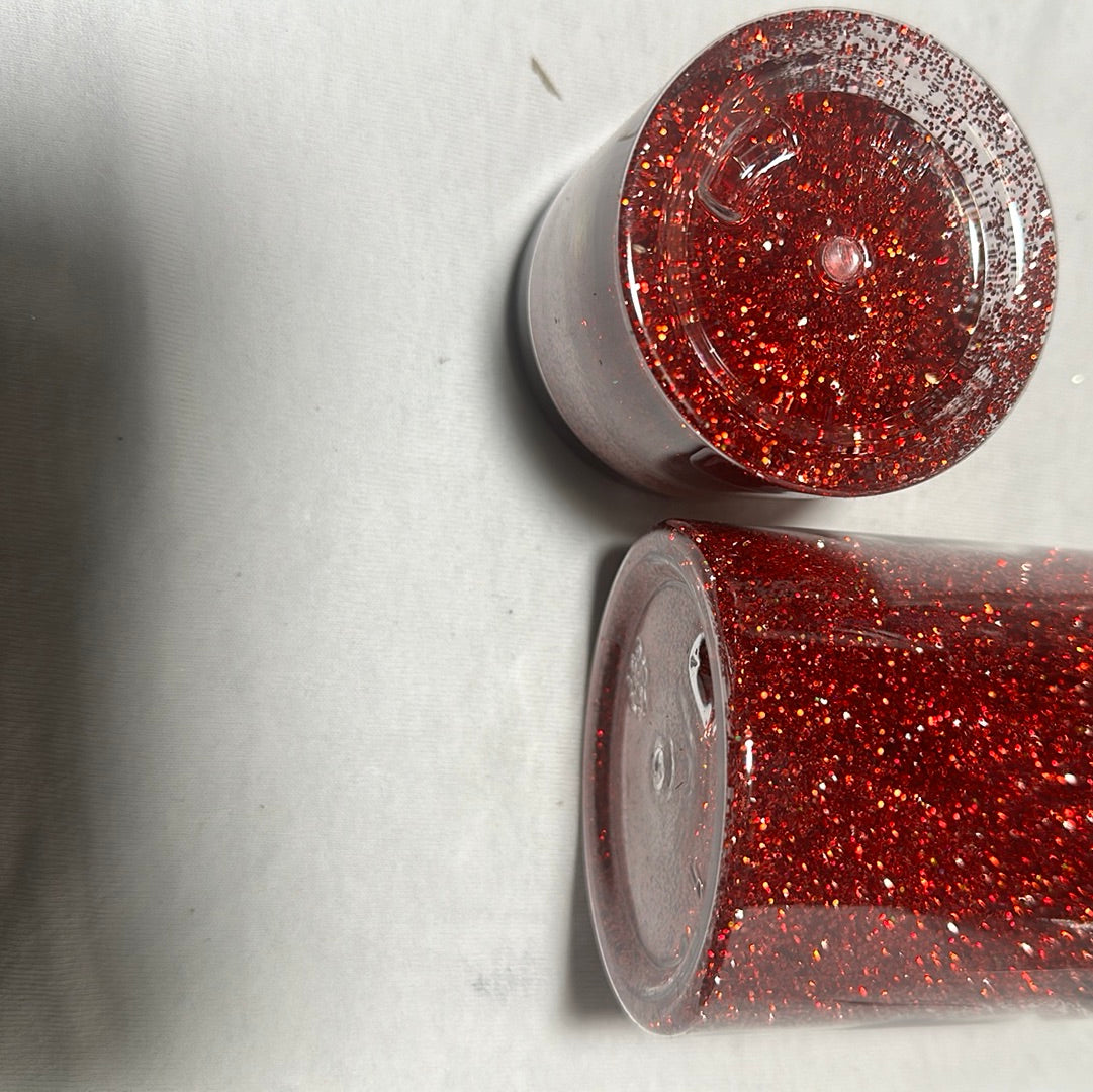 1/4 LB (4oz) HOLOGRAPHIC RED METAL FLAKE  .004 .008 .015 .025