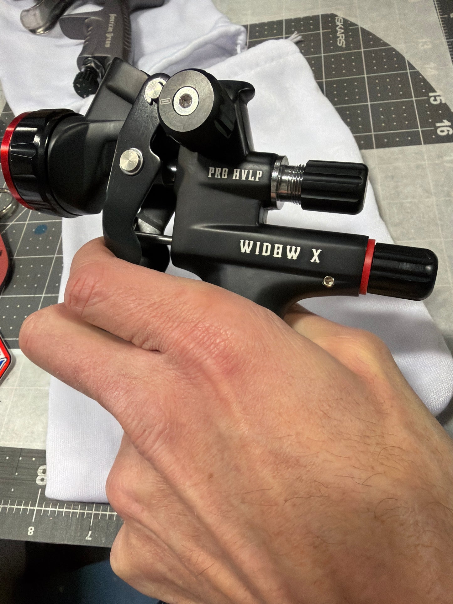 WIDOW X 1.3 HVLP , ALL NEW higher end PAINT SPRAYER for BASECOAT