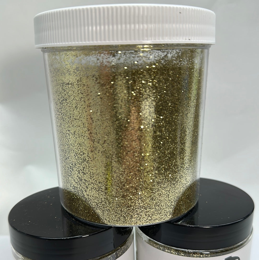 1/4 LB GOLD METAL FLAKE  .002 .004 .008 .015