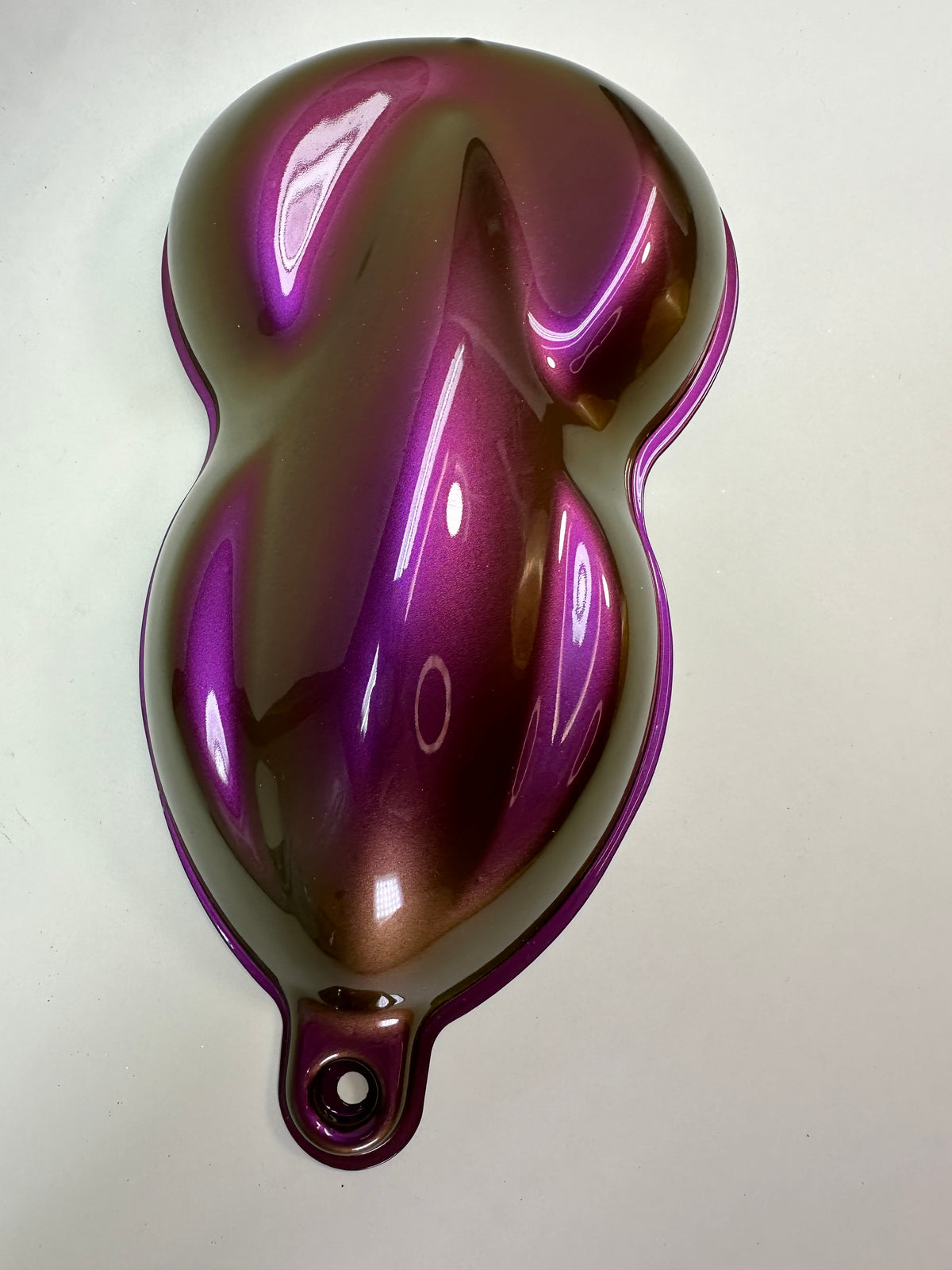 OUTRAGEOUS PURPLE TO GOLD FLIP FLOP PEARL basecoat 1:1 mix