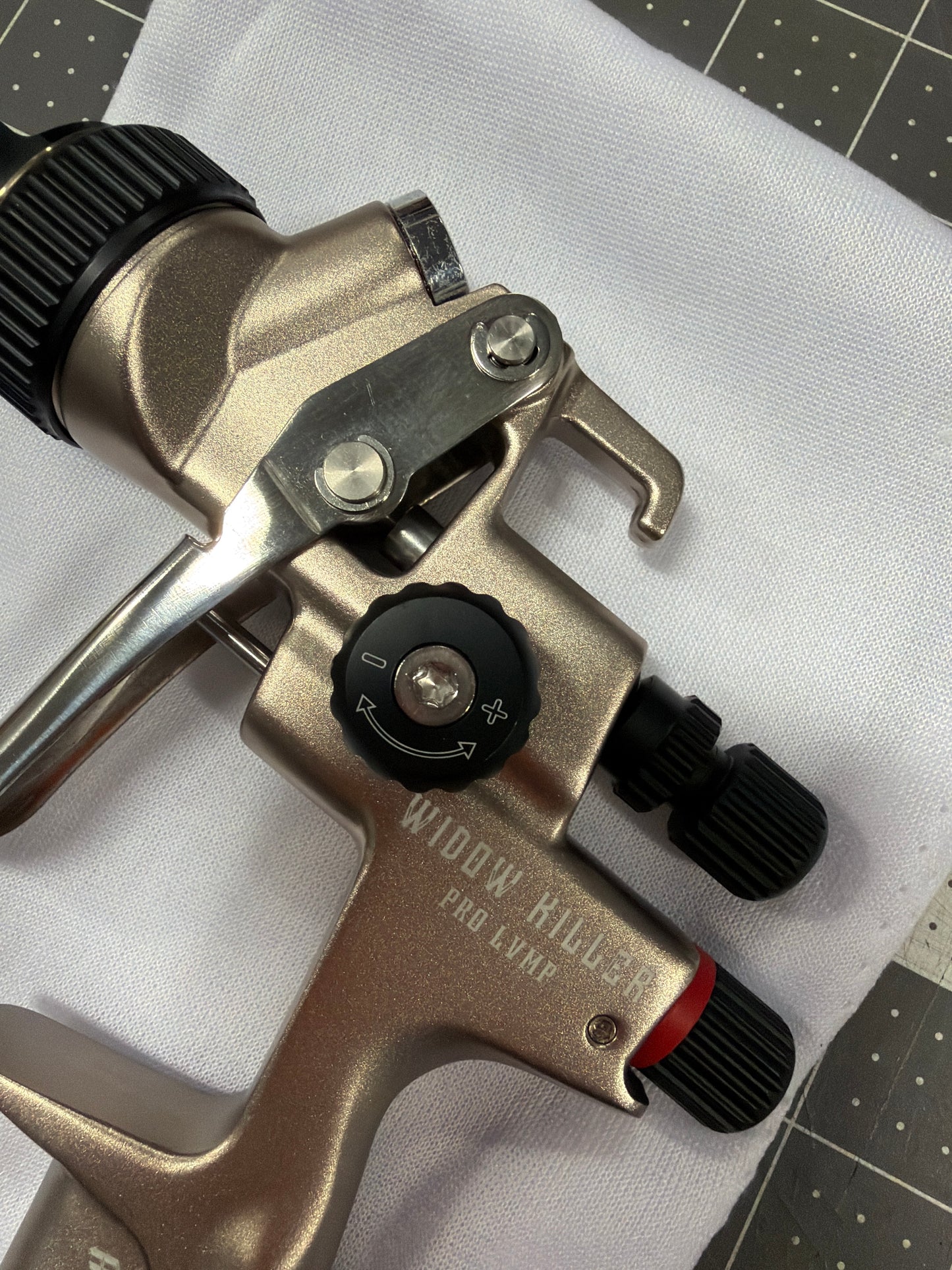 WIDOW KILLER PAINT SPRAYER 1.3 LVMP, RB REDUCED PRESSURE for CLEARCOAT, basecoat