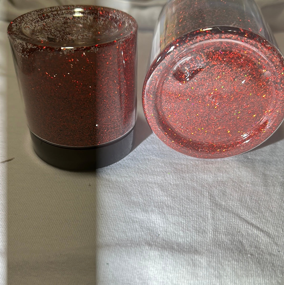 1/8 LB (2oz) HOLOGRAPHIC RED METAL FLAKE  .004 .008 .015 .025