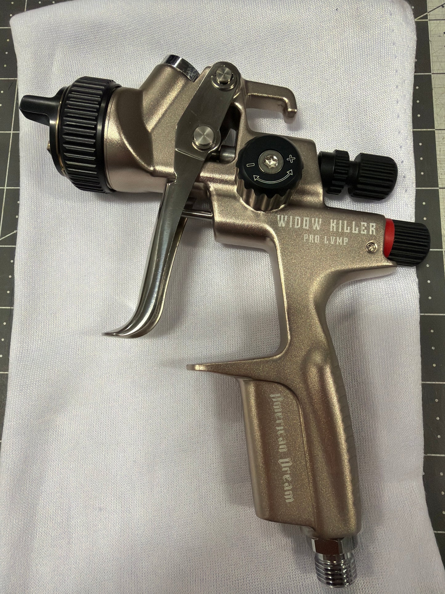 WIDOW KILLER PAINT SPRAYER 1.3 LVMP, RB REDUCED PRESSURE for CLEARCOAT, basecoat