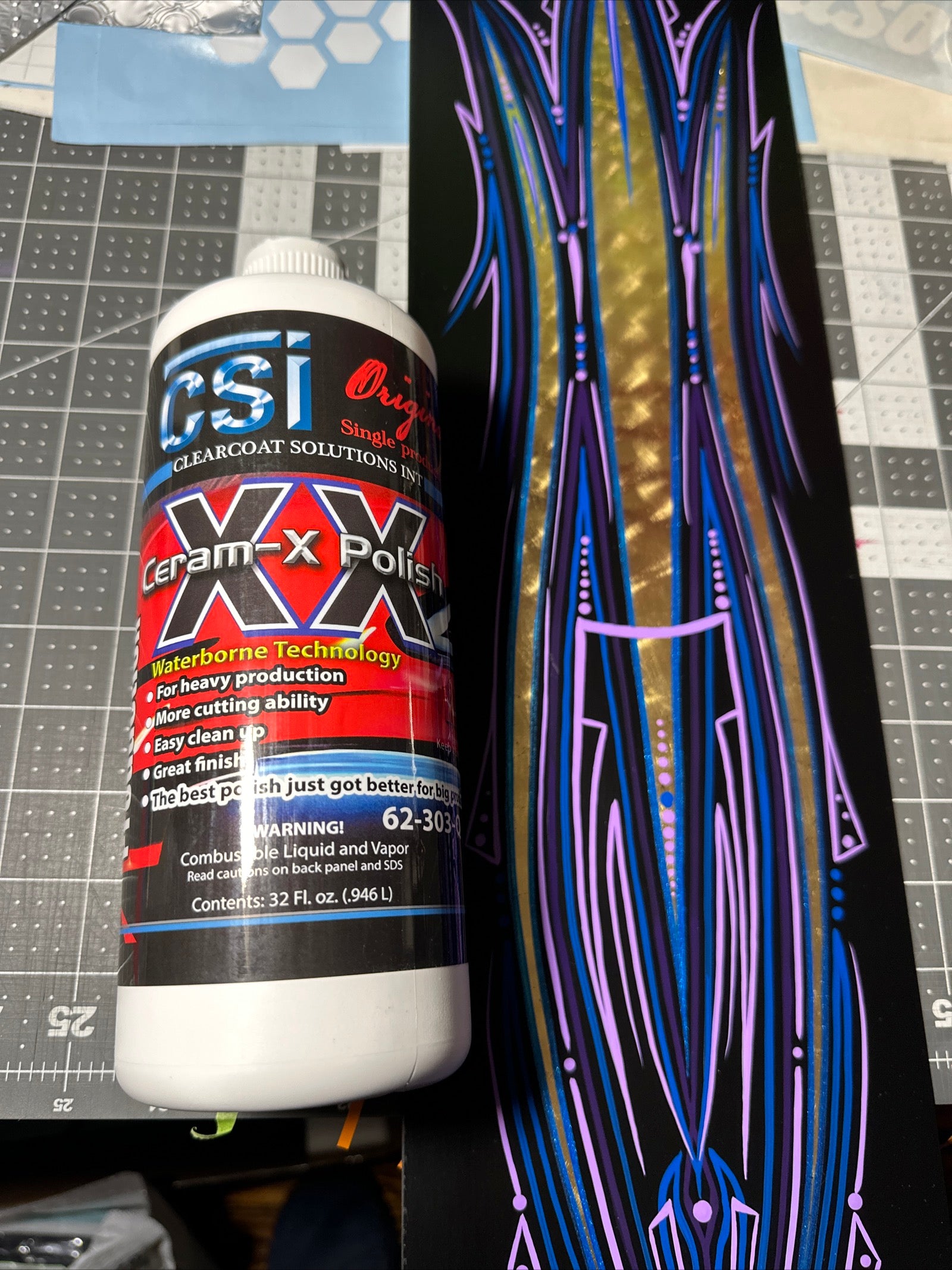 CSI CERAM XX POLISH / COMPOUND QUART 32oz THE NEWEST FORMULA ...