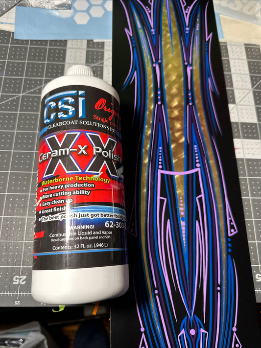 CSI CERAM XX POLISH / COMPOUND QUART 32oz THE NEWEST FORMULA!