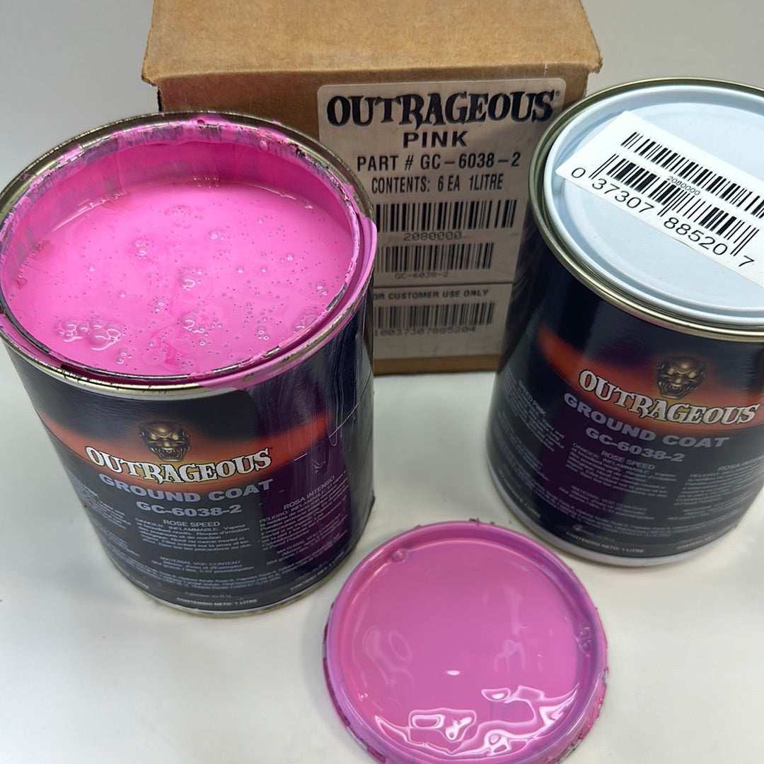 Outrageous Custom Paint SPEED PINK, BRIGHT PINK, BABY PINK 1:1 basecoat