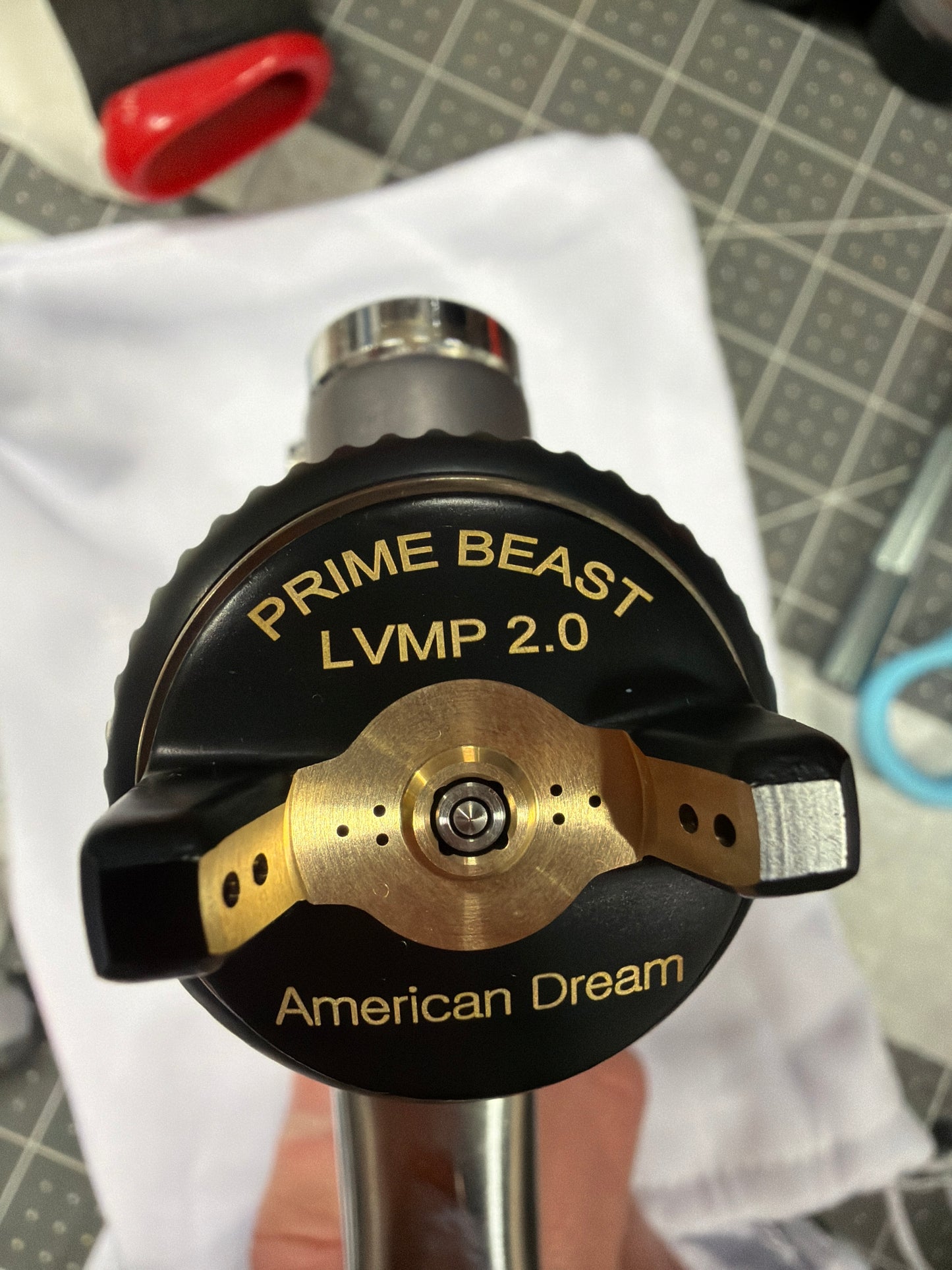 PRIME BEAST 2.0 mm LVMP PAINT GUN SPRAYER for 2k Hi Build PRIMER, EPOXY