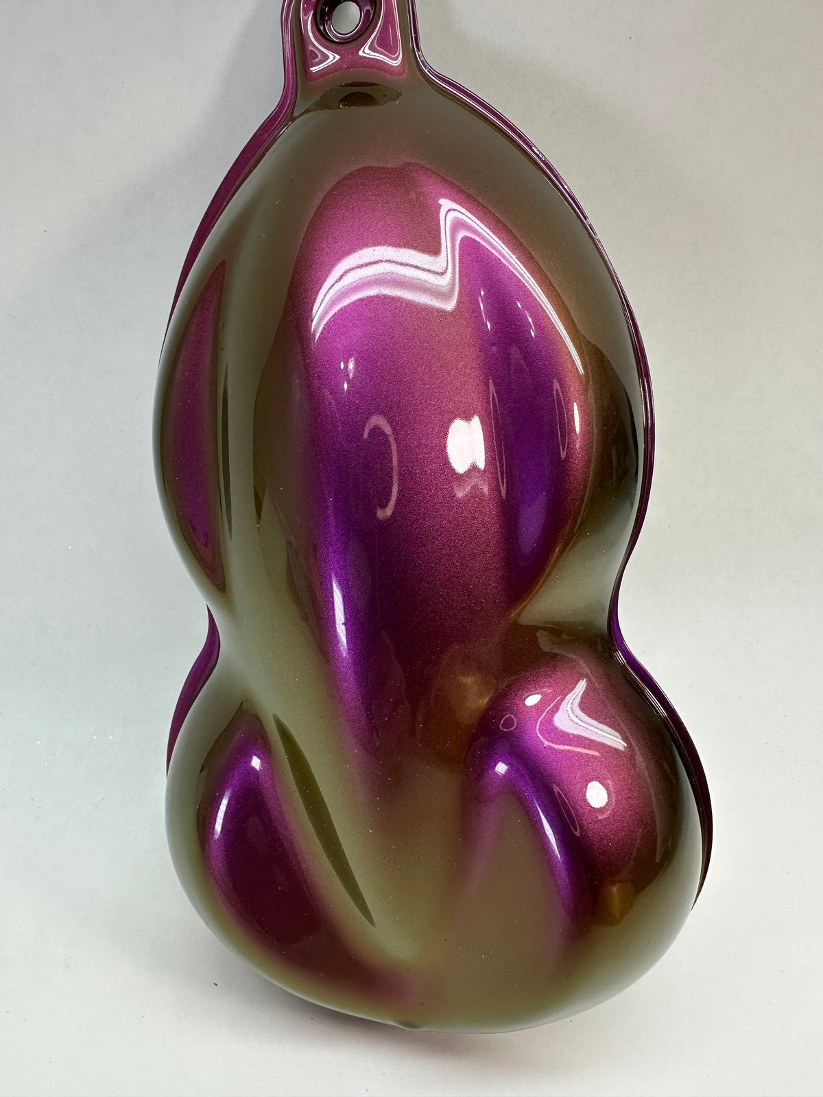 OUTRAGEOUS PURPLE TO GOLD FLIP FLOP PEARL basecoat 1:1 mix