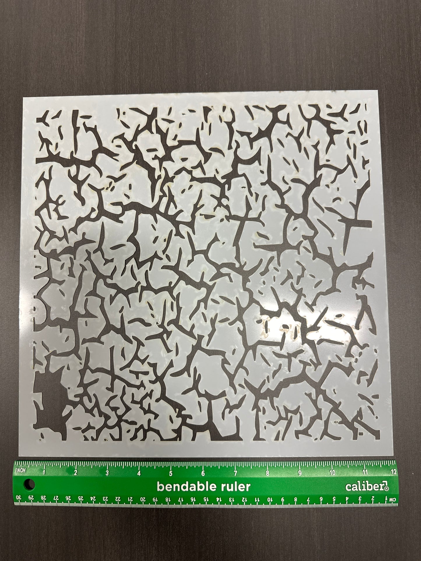 Elephant Skin Jordan texture LG Sheet AIRBRUSH Paint STENCIL Mylar Reusable