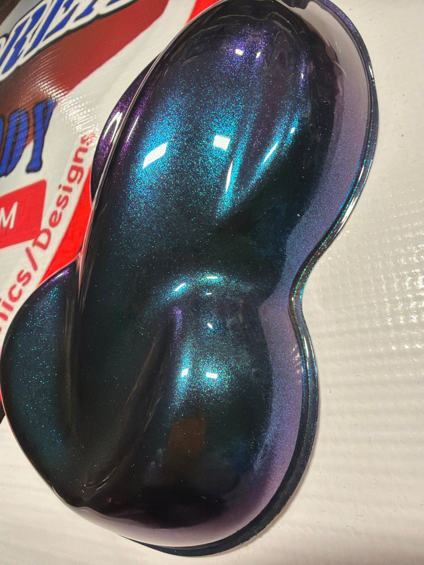 Chameleon Pearl 50 Grams Large Bag Lots of Colors, FLIP FLOP dry pearl