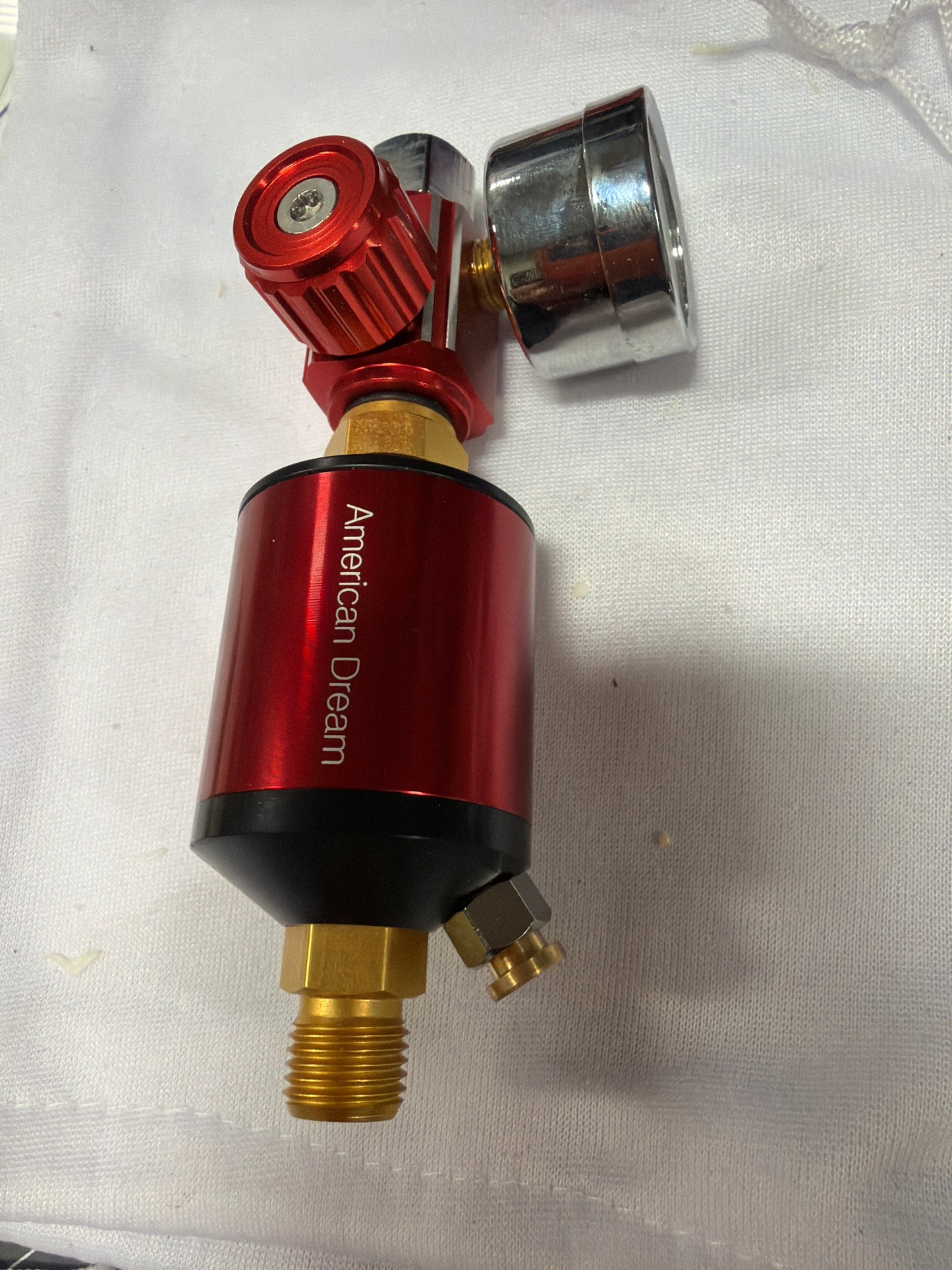 WATER TRAP AIR FILTER & REGULATOR 2 in 1, Aluminum, GLASS FACE