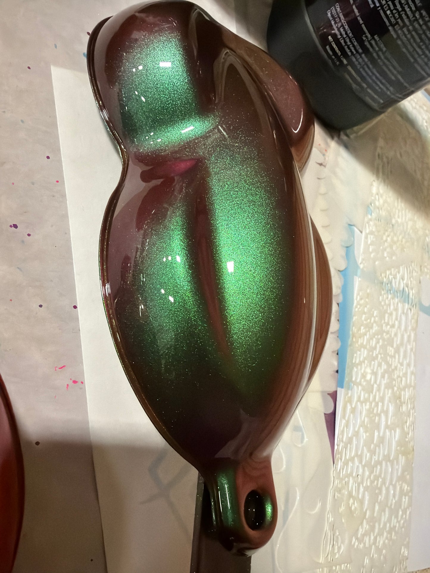 Chameleon Pearl 50 Grams Large Bag Lots of Colors, FLIP FLOP dry pearl